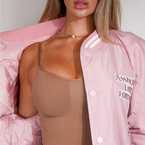 Assholes live forever, bomber jacket L (2400) NEW - Picture 5 of 5